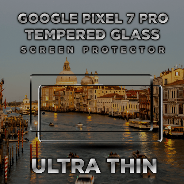1-Pack GOOGLE PIXEL 7 PRO Skærmbeskyttelse - Hærdet Glas 9H - Super kvalitet 3D