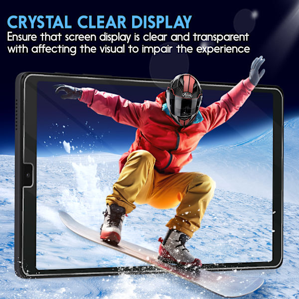1-Pack SAMSUNG TAB A7 Skærmbeskyttelse - Hærdet Glas 9H - Super kvalitet 3D