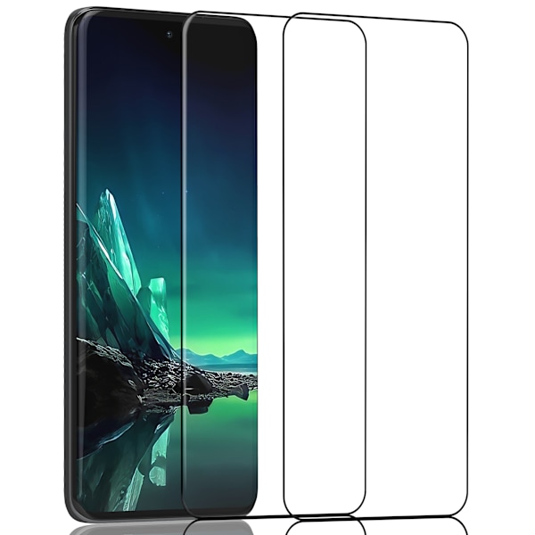 2-Pack Motorola Edge 40 Neo Näytönsuoja - Karkaistu Lasi 9H - Super laatu 3D