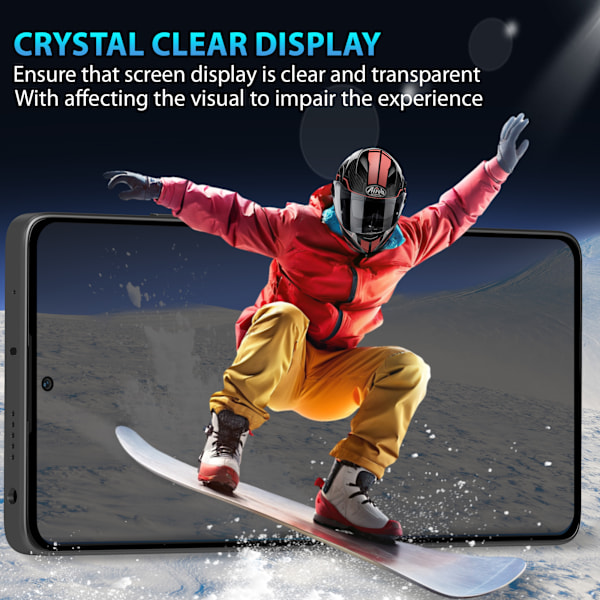 1-Pack Xiaomi Poco M6 Pro Privacy Skärmskydd - Härdat Glas 9H - Super kvalitet 3D