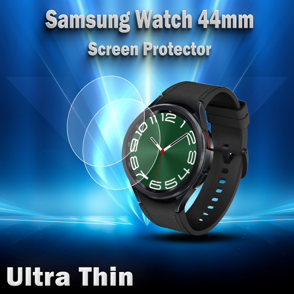 2 Pack Samsung Watch 44mm - Härdat glas 9H - Super kvalitet