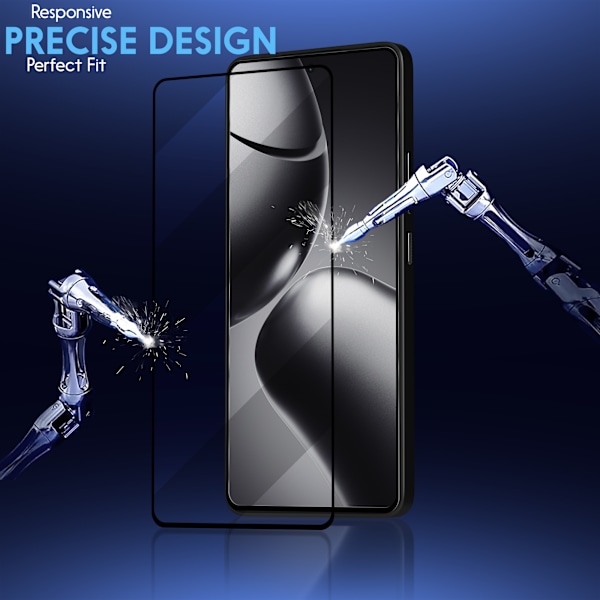2-Pack Xiaomi Redmi 14T Pro Skärmskydd & 2-Pack linsskydd - Härdat Glas 9H - Super kvalitet 3D