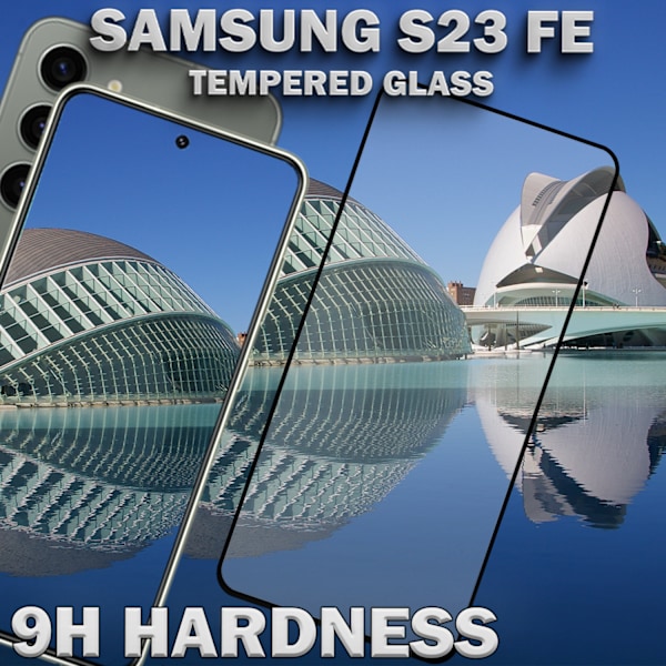 1-Pack SAMSUNG S23 FE Näytönsuoja - Karkaistu Lasi 9H - Super laatu 3D