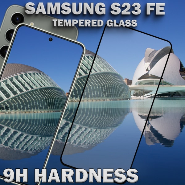 Samsung S23 FE - 9H Härdat Glass - Super Kvalitet 3D