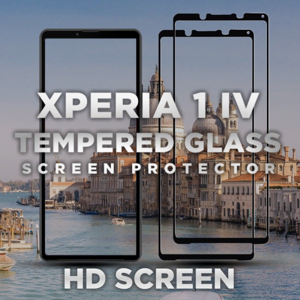2 Pack Sony Xperia 1 IV - Härdat glas 9H -Super Kvalitet 3D