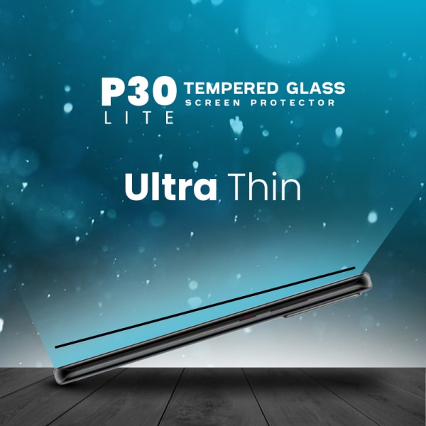 Huawei P30 Lite - Härdat glas 9H – 3D Super kvalitet