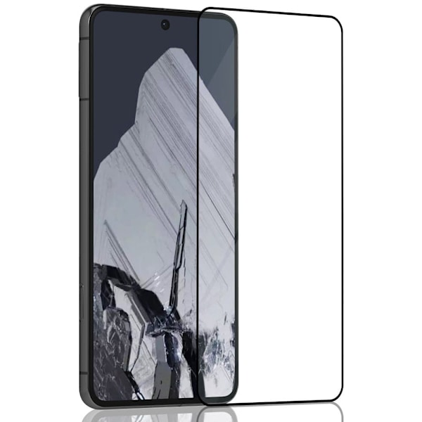 1-Pack GOOGLE PIXEL 8 PRO Näytönsuoja - Karkaistu Lasi 9H - Super laatu 3D