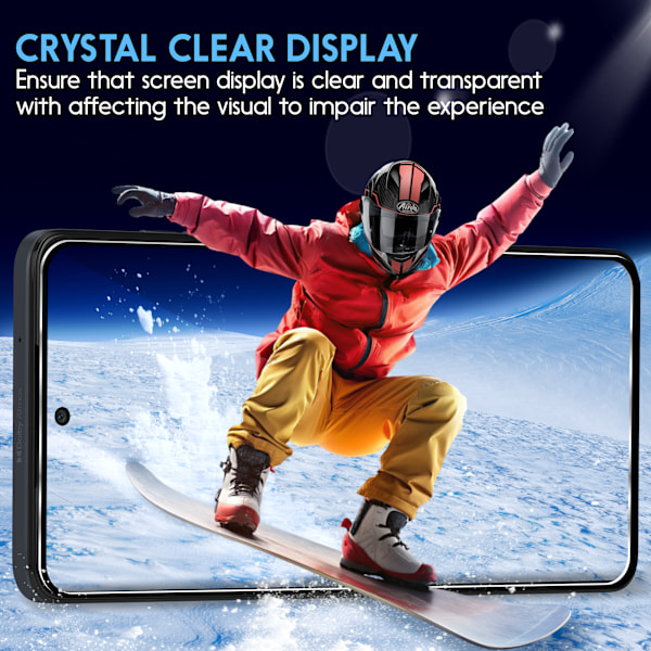 1-Pack Motorola G84 Skærmbeskyttelse & 1-Pack linsebeskyttelse - Hærdet Glas 9H - Super kvalitet 3D