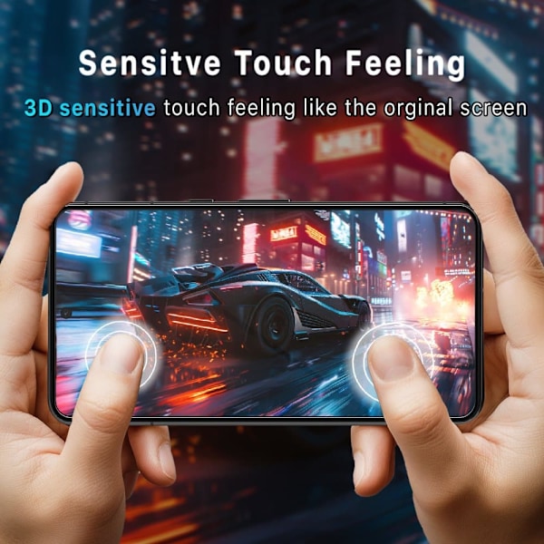 1-Pack GOOGLE PIXEL 8 PRO Näytönsuoja - Karkaistu Lasi 9H - Super laatu 3D