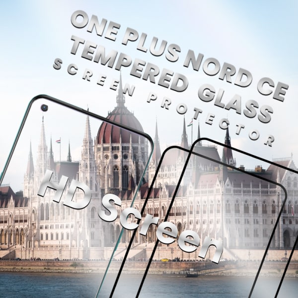 2 PACK ONEPLUS Nord CE 5G - Härdat glas 9H- Super kvalitet