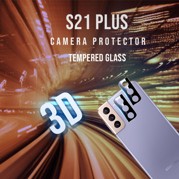 2-Pack Linsskydd S21 Plus Kamera - Härdat Glas 9H-Super 3D
