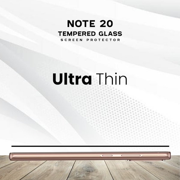Samsung Galaxy Note 20 - Härdat glas 9H - Super kvalitet 3D