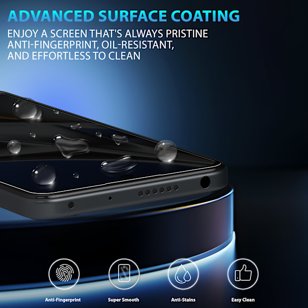 1-Pack Xiaomi Poco X4 Pro Privacy Skærmbeskyttelse - Hærdet Glas 9H - Super kvalitet 3D