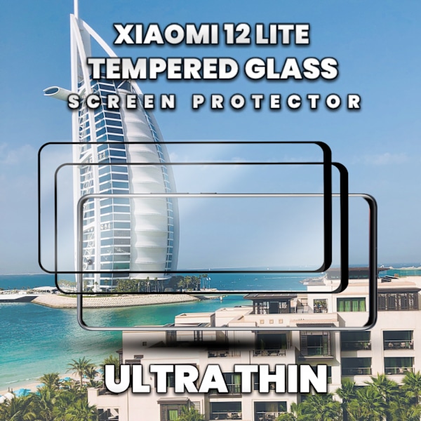 2-Pack XIAOMI 12 LITE Näytönsuoja - Karkaistu Lasi 9H - Super laatu 3D