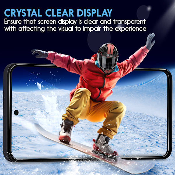 2-Pack MOTOROLA G35 Skærmbeskyttelse - Hærdet Glas 9H - Super kvalitet 3D