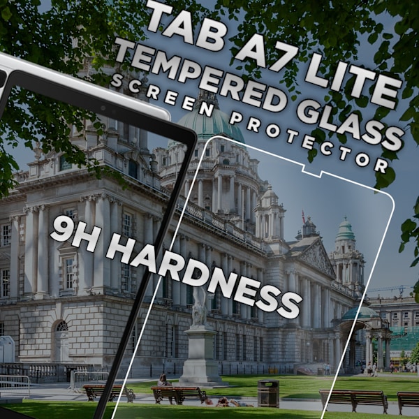 1-Pack SAMSUNG GALAXY TAB A7 Näytönsuoja - Karkaistu Lasi 9H - Super laatu 3D