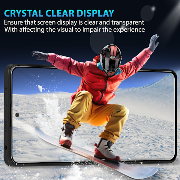 2-Pack Xiaomi Poco X5 Skærmbeskyttelse - Hærdet Glas 9H - Super kvalitet 3D