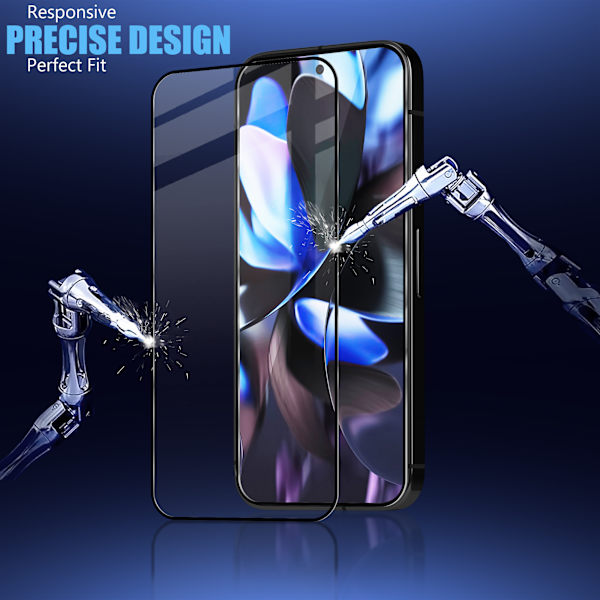 1-Pack GOOGLE PIXEL 9 PRO XL Skærmbeskyttelse - Hærdet Glas 9H - Super kvalitet 3D