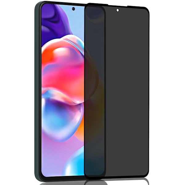 1-Pack Xiaomi Redmi Note 11 Pro Plus Privacy Näytönsuoja - Karkaistu Lasi 9H - Super laatu 3D