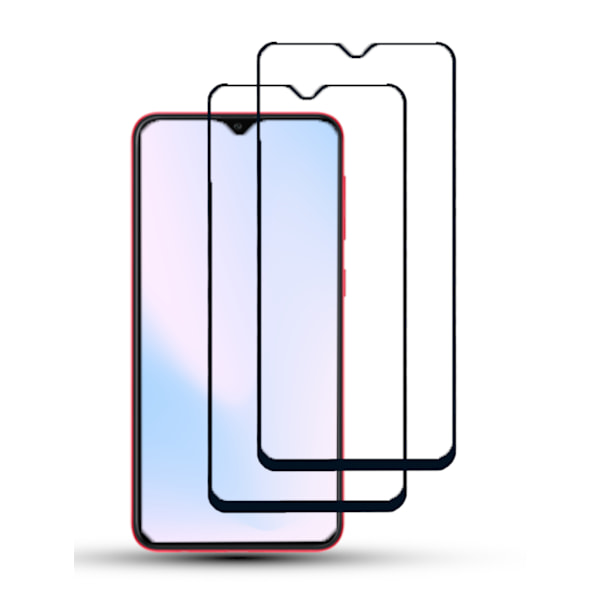 2-Pack SAMSUNG A20S Skærmbeskyttelse - Hærdet Glas 9H - Super kvalitet 3D