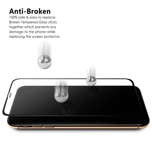 2-Pack Iphone X / XS / 11 PRO- 9H Härdat Glass - Top Kvalitet