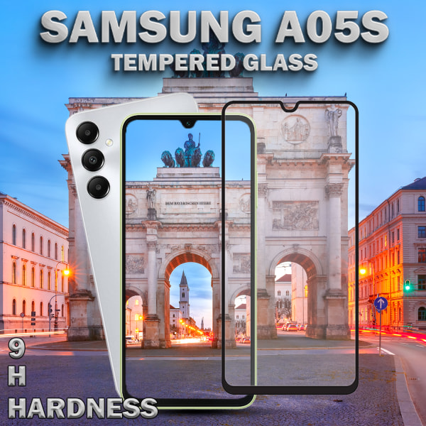 Samsung Galaxy A05s - Härdat Glas 9H - Super Kvalitet 3D Skärmskydd