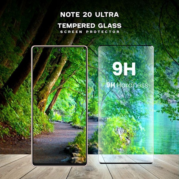 Samsung Galaxy Note 20 Ultra - Härdat glas 9H - Super kvalitet