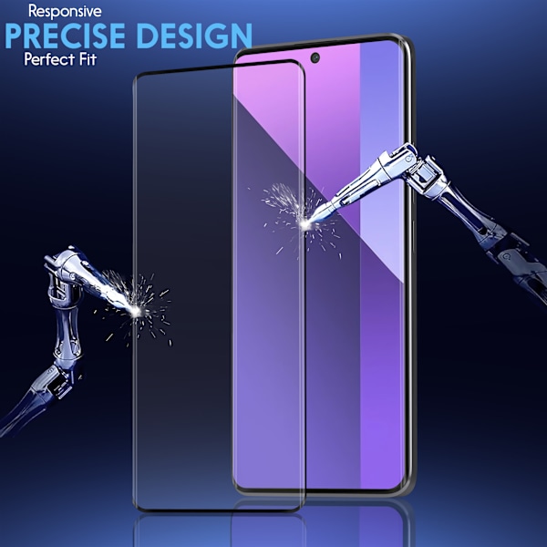 2-Pack XIAOMI REDMI NOTE 14 PRO PLUS Skærmbeskyttelse & 1-Pack linsebeskyttelse - Hærdet Glas 9H - Super kvalitet 3D