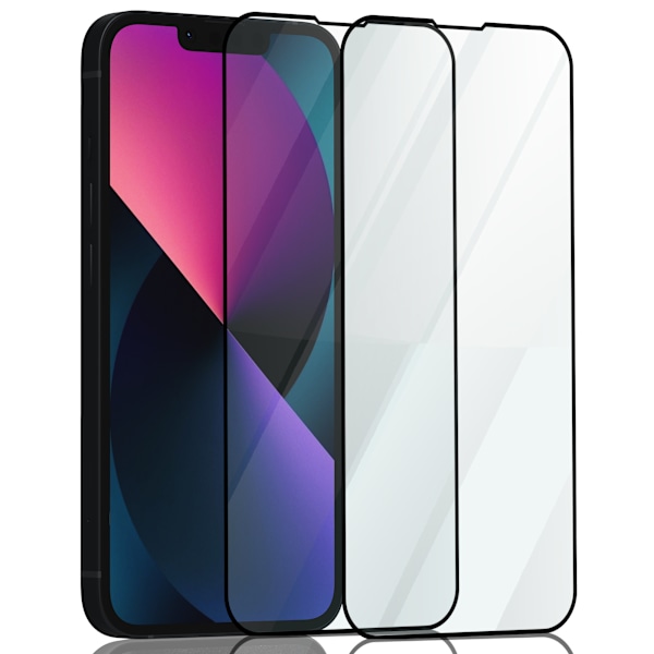 2-Pack ‏‏Iphone 13 Mini Skärmskydd - Härdat Glas 9H - Super kvalitet 3D
