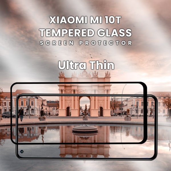 Xiaomi Mi 10T - Härdat glas 9H - Super kvalitet 3D Skärmskydd