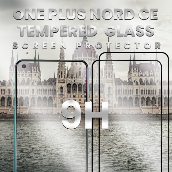 2-Pack ONEPLUS NORD CE Skærmbeskyttelse - Hærdet Glas 9H - Super kvalitet 3D