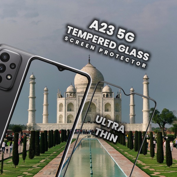 1-Pack SAMSUNG GALAXY A23 Näytönsuoja - Karkaistu Lasi 9H - Super laatu 3D