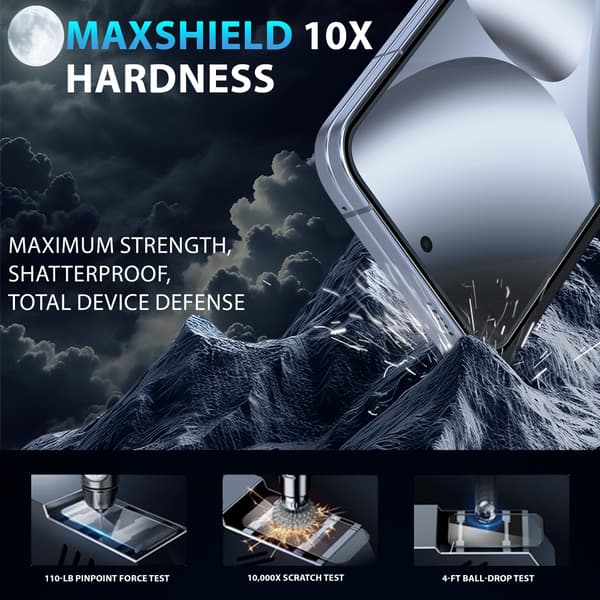 2-Pack Google Pixel 10 Pro Fold Skærmbeskyttelse - Hærdet Glas 9H - Super kvalitet 3D
