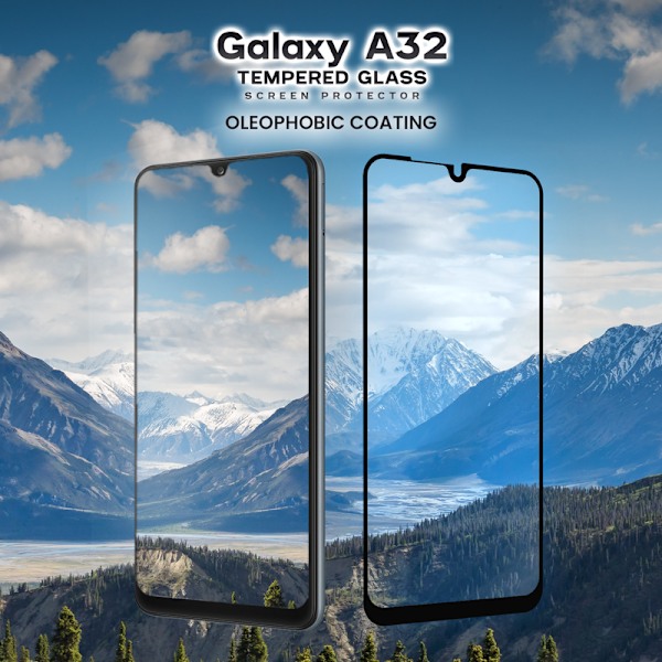 Samsung Galaxy A32 5G - Härdat Glas 9H - Super Kvalitet 3D