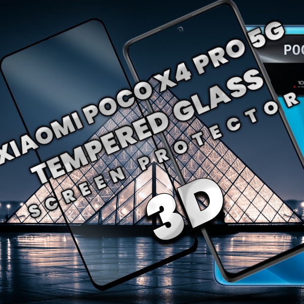 Xiaomi POCO X4 Pro - Härdat Glas 9H - Super kvalitet 3D Skärmskydd