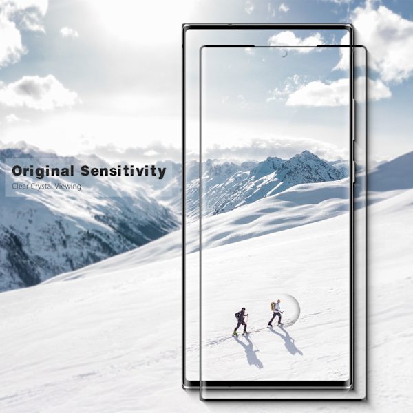 Samsung NOTE 20 härdat glas 3D Top Kvalitet skärmskydd- Svart