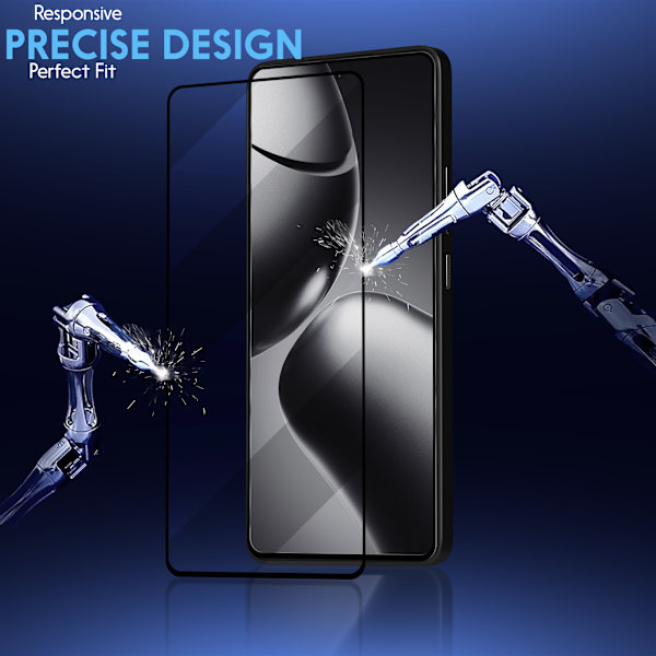 2-Pack Xiaomi Redmi 14T Skärmskydd & 2-Pack linsskydd - Härdat Glas 9H - Super kvalitet 3D