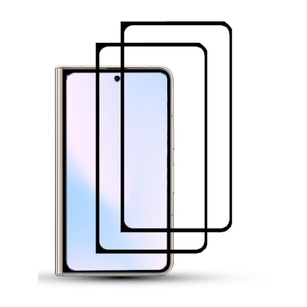 2-Pack GOOGLE PIXEL FOLD Skärmskydd - Härdat Glas 9H - Super kvalitet 3D