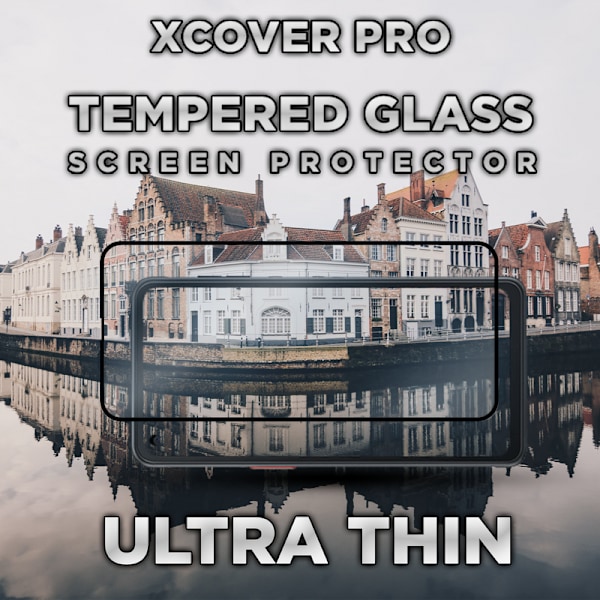 1-Pack SAMSUNG XCOVER PRO Näytönsuoja - Karkaistu Lasi 9H - Super laatu 3D