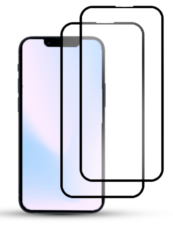 2-Pack IPHONE 13 MINI Skærmbeskyttelse - Hærdet Glas 9H - Super kvalitet 3D