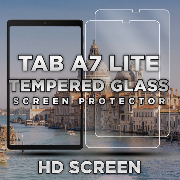 2 Pack Samsung Galaxy Tab A7 Lite-Härdat glas 9H-Super Kvalitet