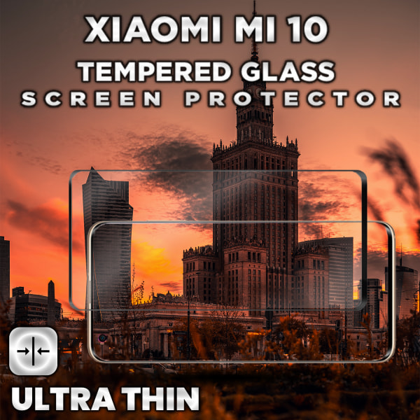 Xiaomi Mi 10 - Härdat Glas 9H - Super kvalitet 3D Skärmskydd