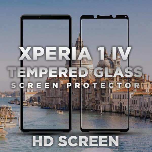 Sony Xperia 1 IV - Härdat glas 9H -Super Kvalitet 3D