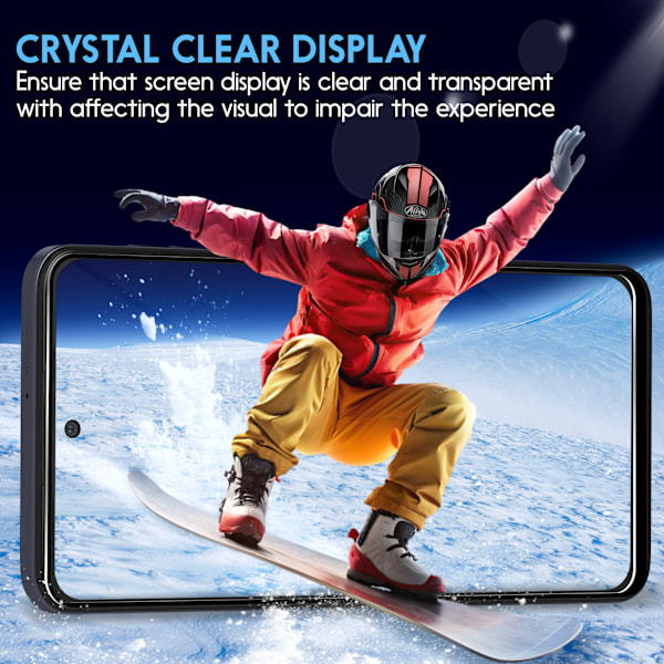 2-Pack Motorola G54 Skærmbeskyttelse & 2-Pack linsebeskyttelse - Hærdet Glas 9H - Super kvalitet 3D