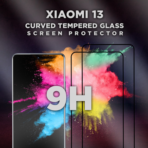 2-Pack Xiaomi 13 - Härdat Glas 9H - Super kvalitet 3D Skärmskydd