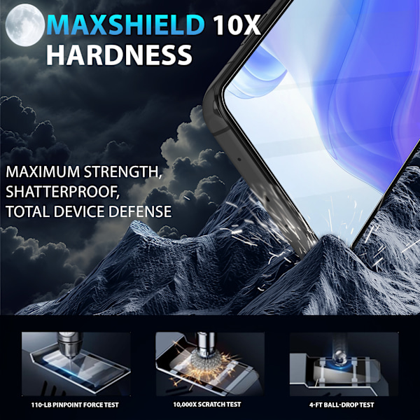 2-Pack Xiaomi 10T Skärmskydd - Härdat Glas 9H - Super kvalitet 3D