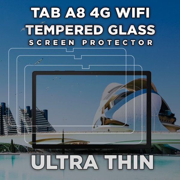3-Pack Samsung Galaxy Tab A8 4G - Härdat Glas 9H -Super Kvalitet