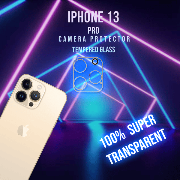 Iphone 13 Pro Linsskydd  - 9H Härdat glas - Super kvalitet