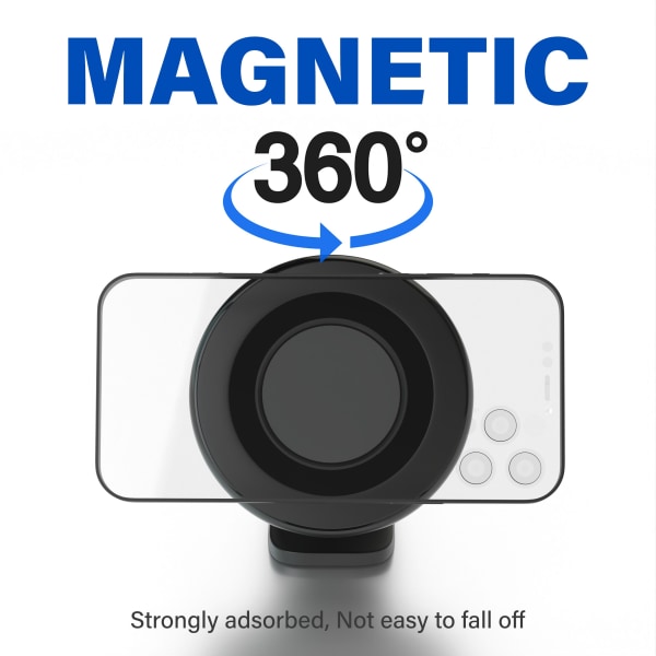 Magnetisk Mobilhållare | Stark Magnetfäste | Säker och Stabil