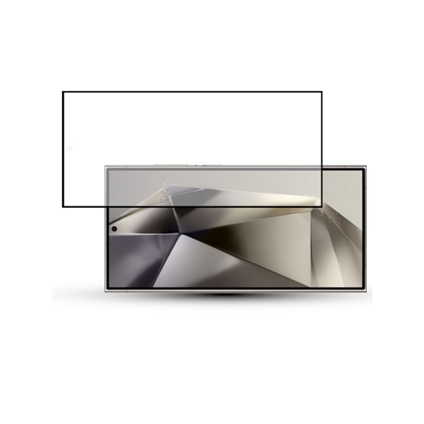 1-Pack SAMSUNG S24 ULTRA Skärmskydd - Härdat Glas 9H - Super kvalitet 3D